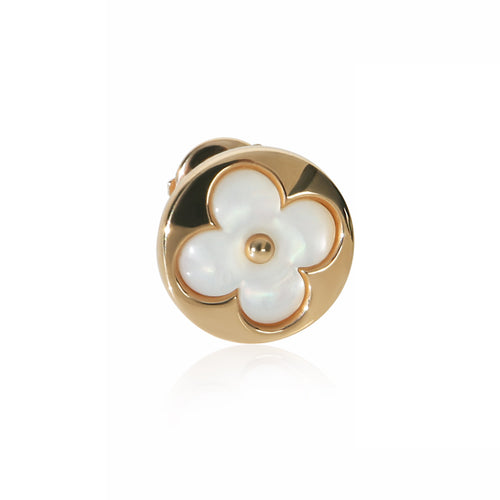 Rose Gold Mother Of Pearl Color Blossom BB Sun Single Earring