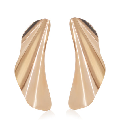 Rose Gold  Elsa Peretti Small Model High Tide Earrings