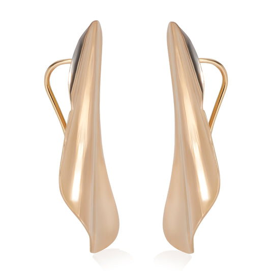 Rose Gold  Elsa Peretti Small Model High Tide Earrings