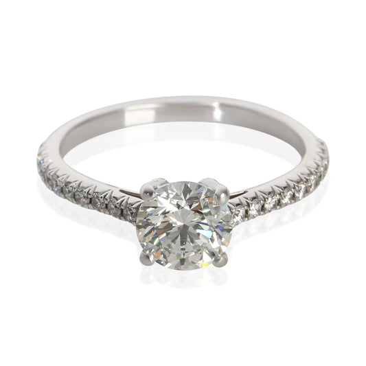 0.91 ct Round Brilliant Diamond Novo Engagement Ring