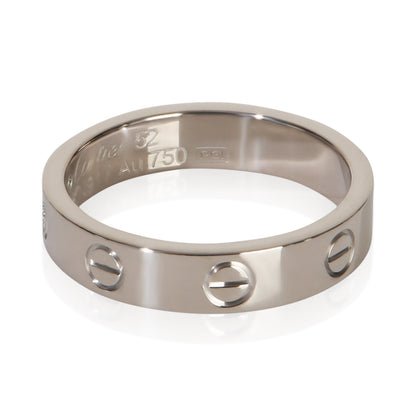 White Gold Diamond Small Model Love Ring