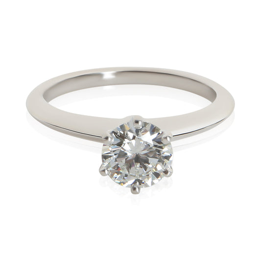 0.96 ct Round Brilliant Diamond Engagement Ring