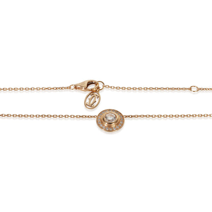 Rose Gold Diamond Damour Pendant
