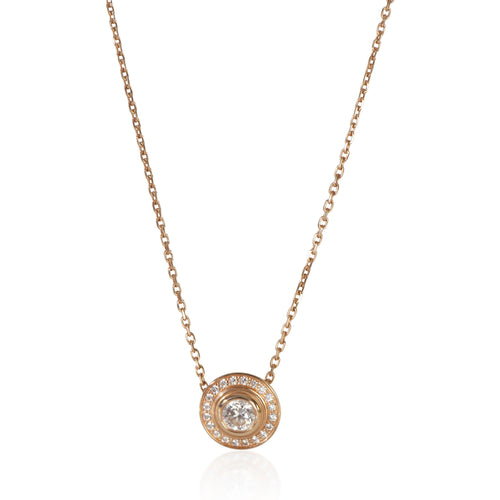 Rose Gold Diamond Damour Pendant
