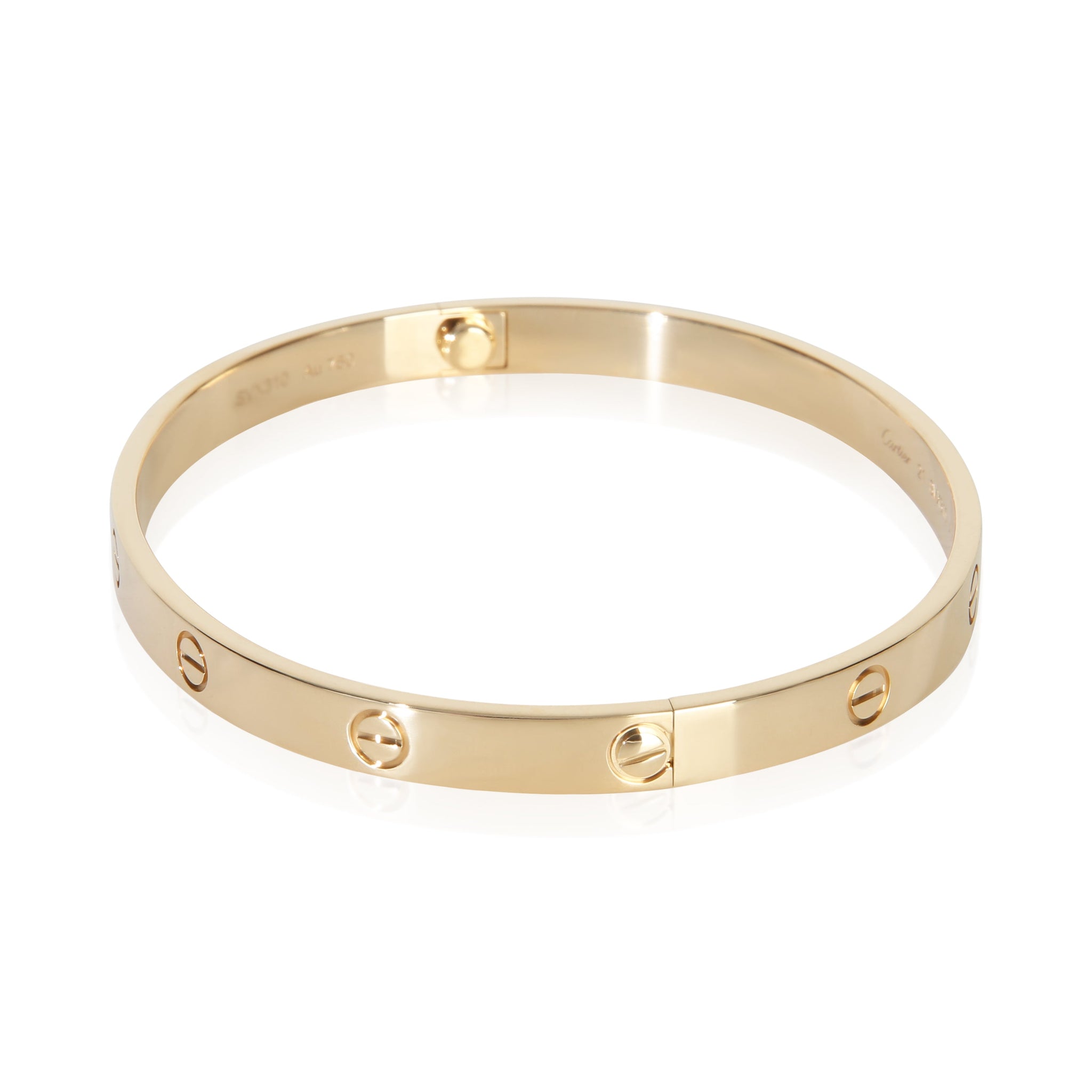 Yellow Gold  Love Bracelet