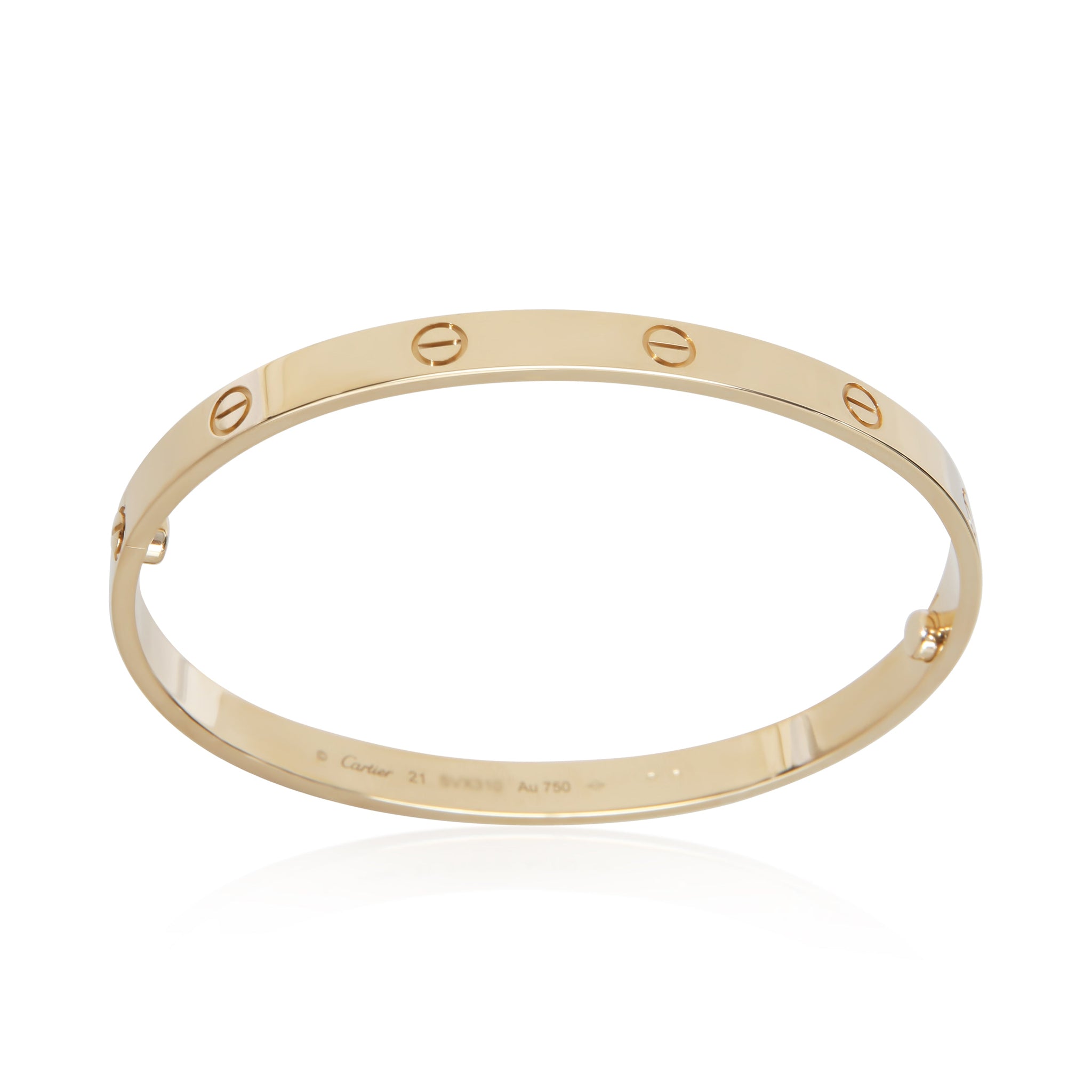 Yellow Gold  Love Bracelet