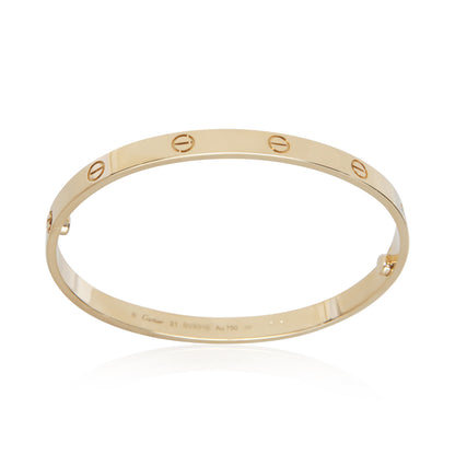 Yellow Gold  Love Bracelet