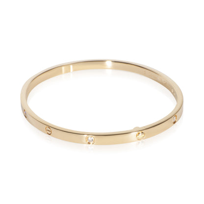 Yellow Gold Diamond Small Model Love Bracelet