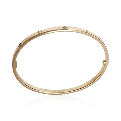 Yellow Gold Diamond Small Model Love Bracelet