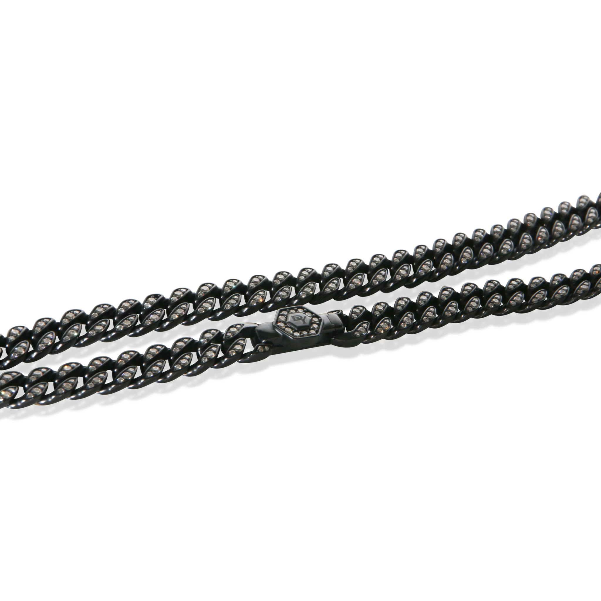 Diamond Curb Chain Necklace