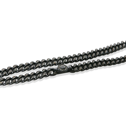 Diamond Curb Chain Necklace