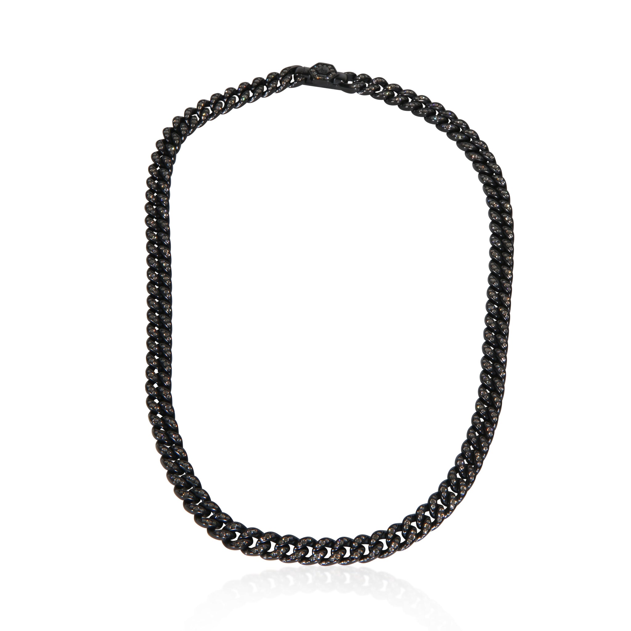 Diamond Curb Chain Necklace
