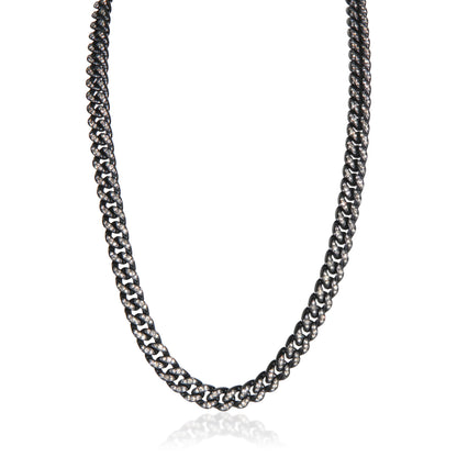 Diamond Curb Chain Necklace