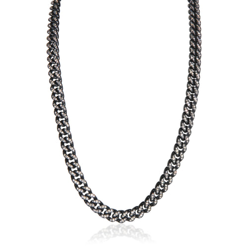 Diamond Curb Chain Necklace