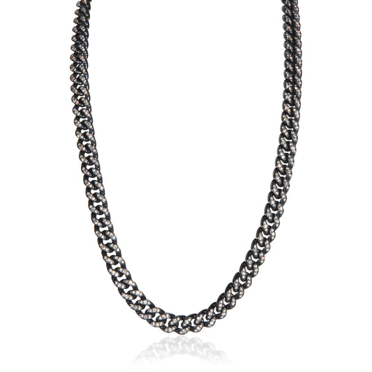 Diamond Curb Chain Necklace