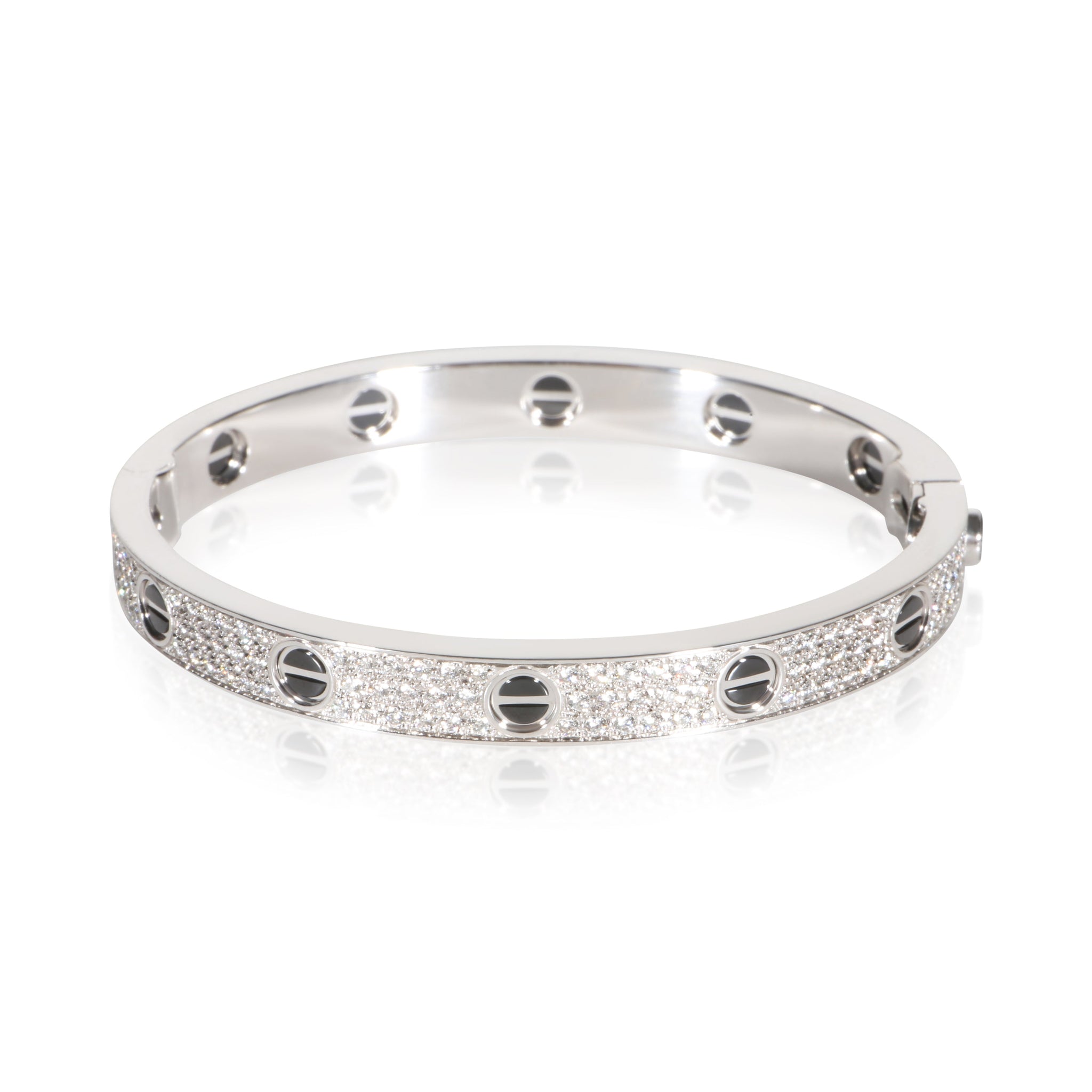 White Gold Diamond Love Bracelet