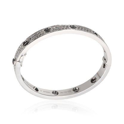 White Gold Diamond Love Bracelet