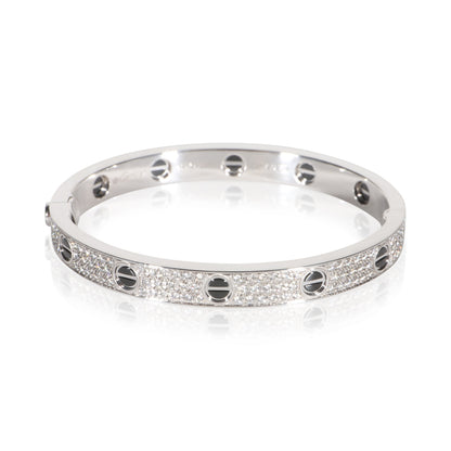 White Gold Diamond Love Bracelet