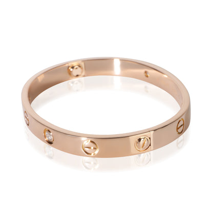 Rose Gold Diamond Love Bracelet