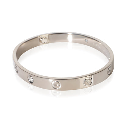 White Gold Diamond Love Bracelet