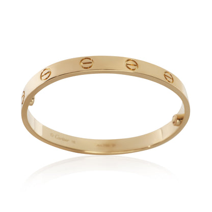 Yellow Gold Love Bracelet