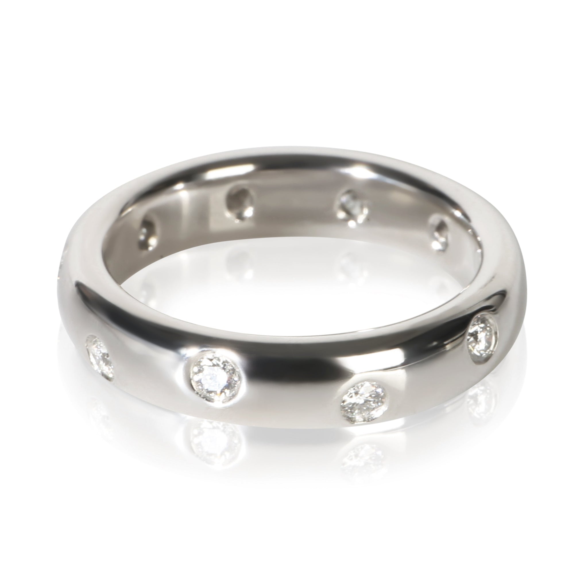 Platinum Diamond Etoile Ring
