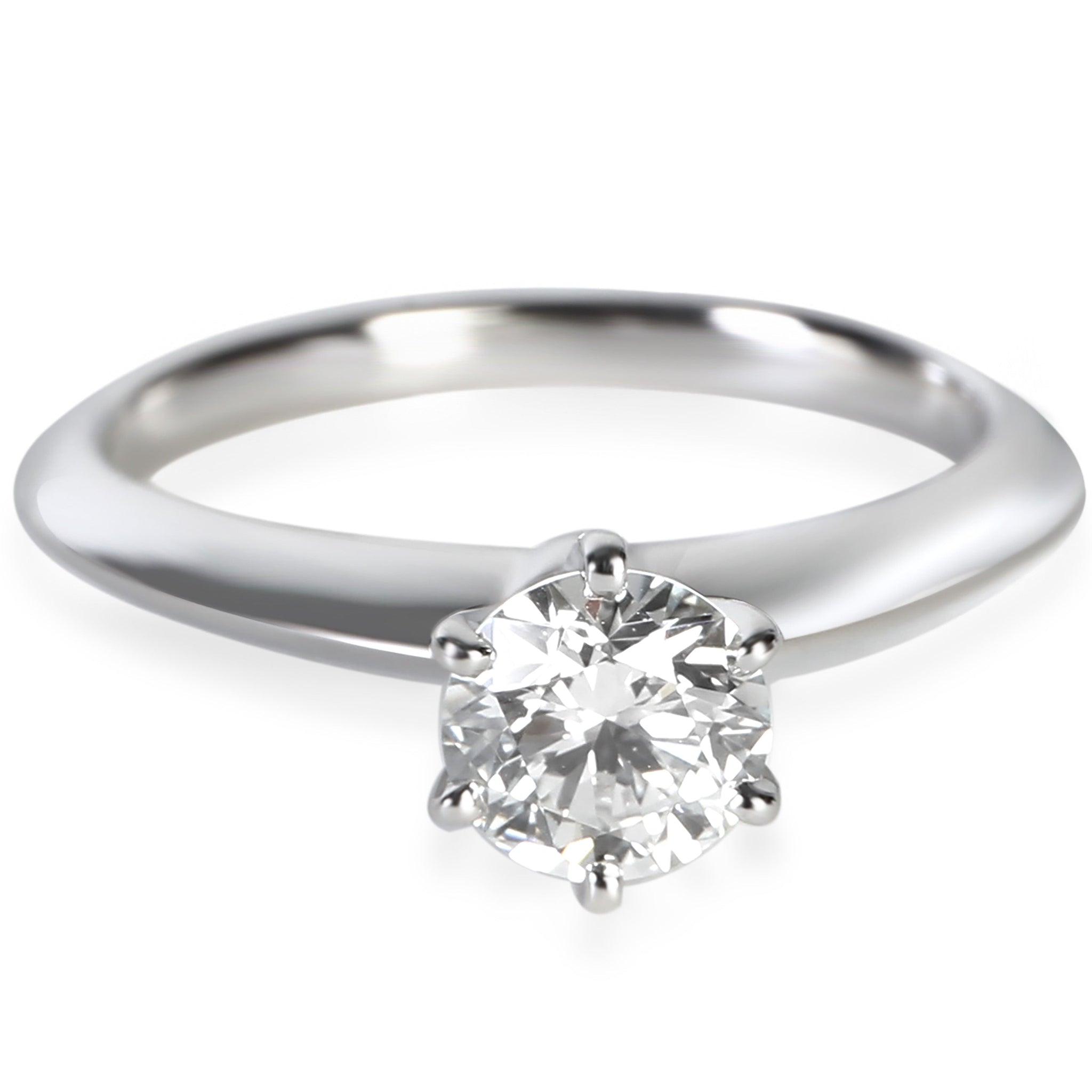 0.67 ct Round Brilliant Diamond Engagement Ring