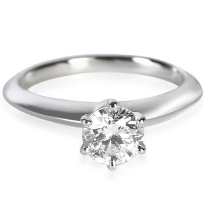 0.67 ct Round Brilliant Diamond Engagement Ring