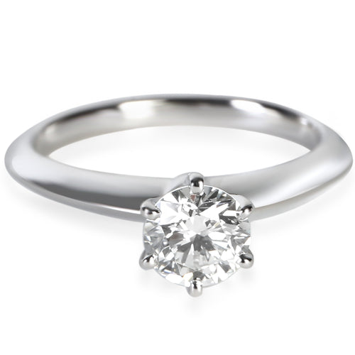 0.67 ct Round Brilliant Diamond Engagement Ring