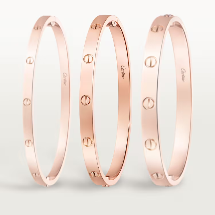 PLAIN BANGLE BRACELET LOVE bracelet, medium model