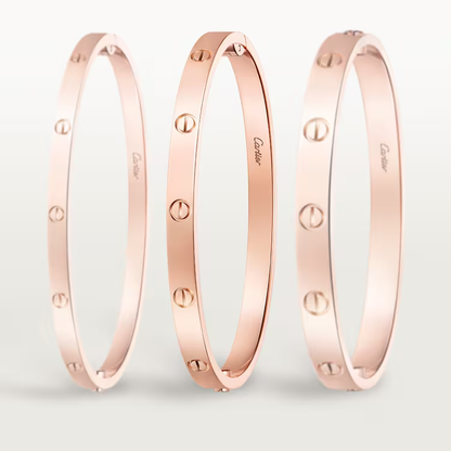 PLAIN BANGLE BRACELET LOVE bracelet, medium model