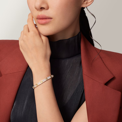 Cartier Love Diamond Bangle fully encrusted with diamonds LOVE bracelet, classic model, paved