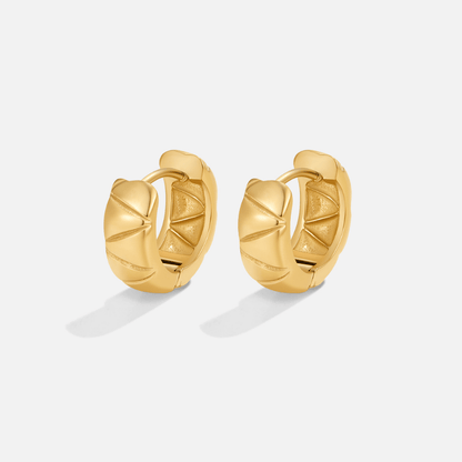 Allison Chunky Hoop Earrings