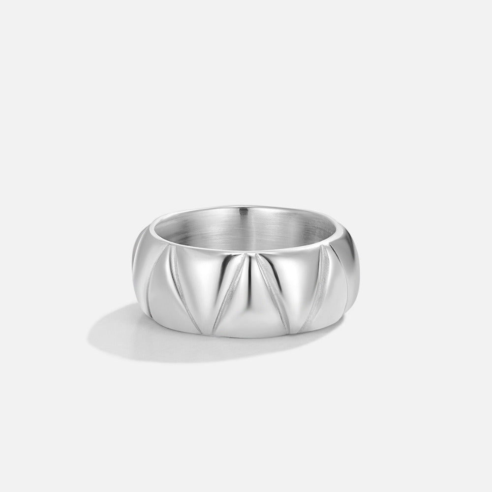 Anika Chunky Silver Ring