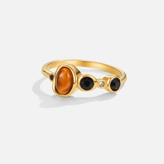 Aurora Vintage Crystal Ring