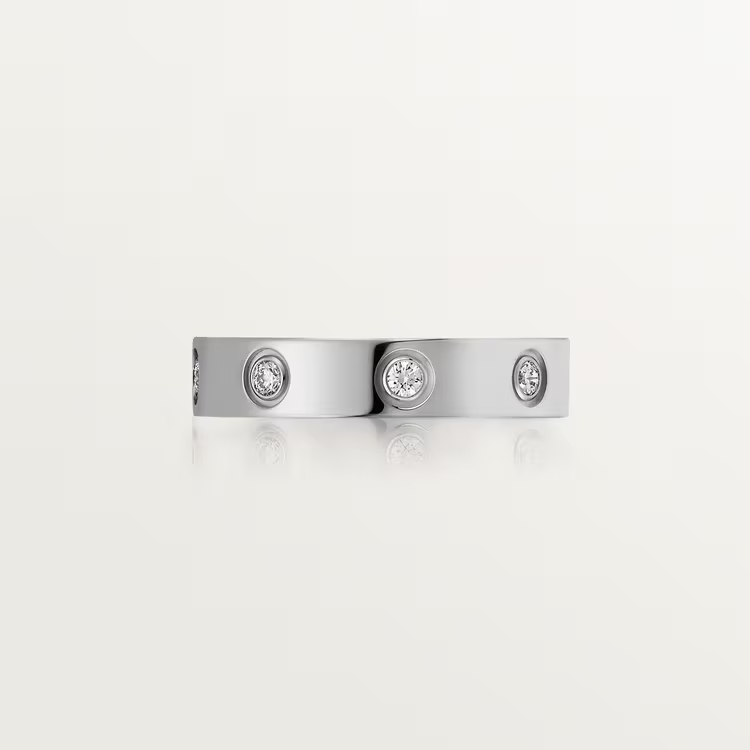 CARTIER - 8 DIAMOND LOVE RING