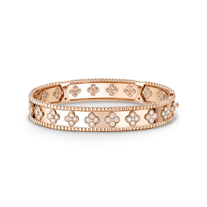 Perlée clovers bracelet, medium model