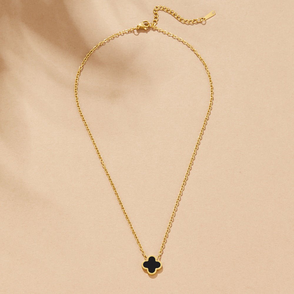 Black Clover Necklace