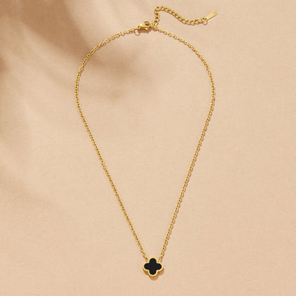 Black Clover Necklace