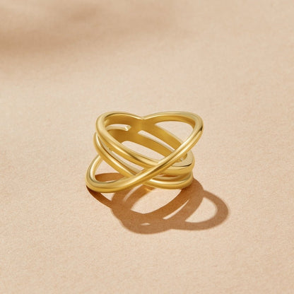 Brooke Infinity Loop Ring