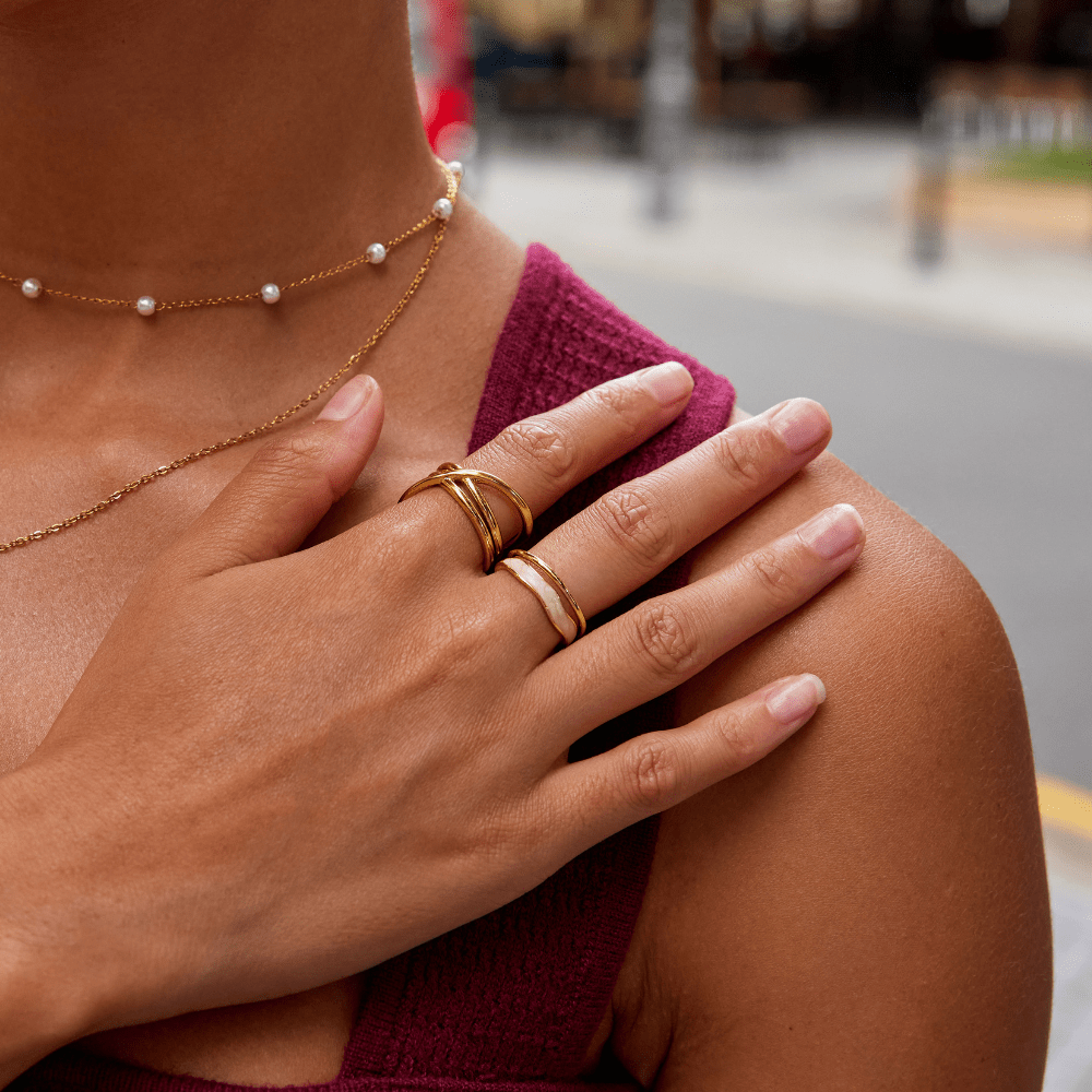 Brooke Infinity Loop Ring