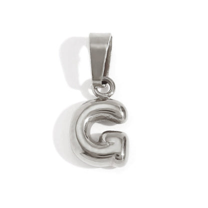Bubble Letter Necklace