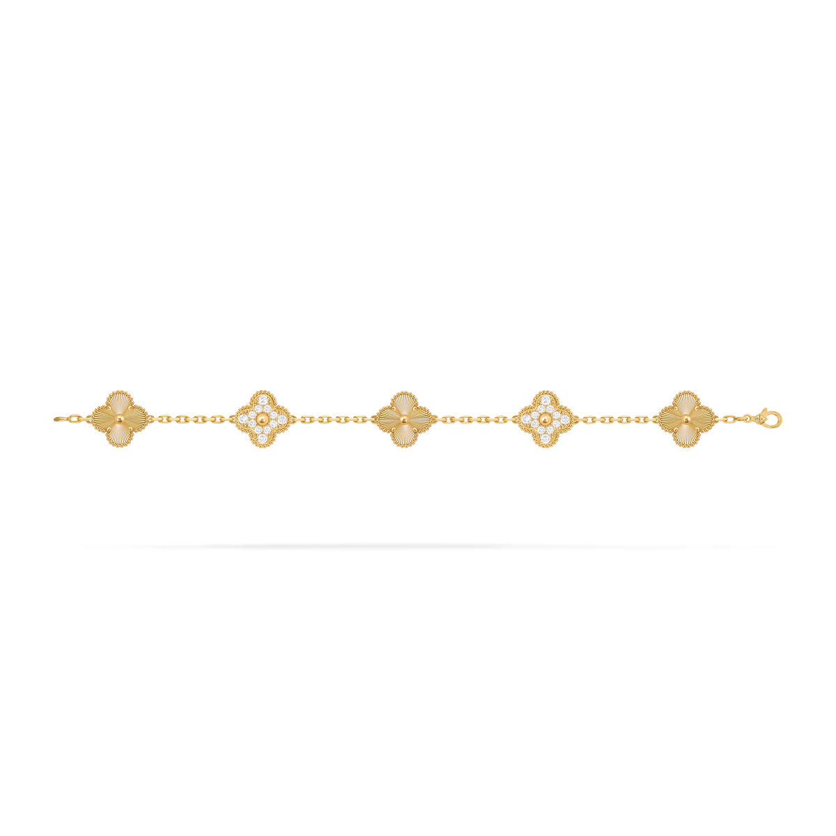 Vintage Alhambra bracelet, 5 motifs