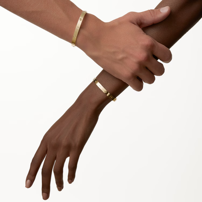 PLAIN BANGLE BRACELET LOVE bracelet, medium model