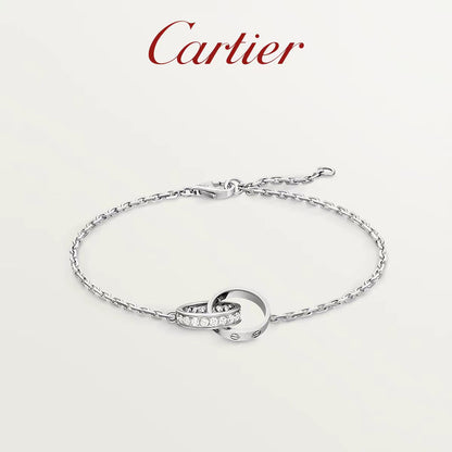 Tiffany & Co. 1837 18K Gold Interlocking Circles Bracelet