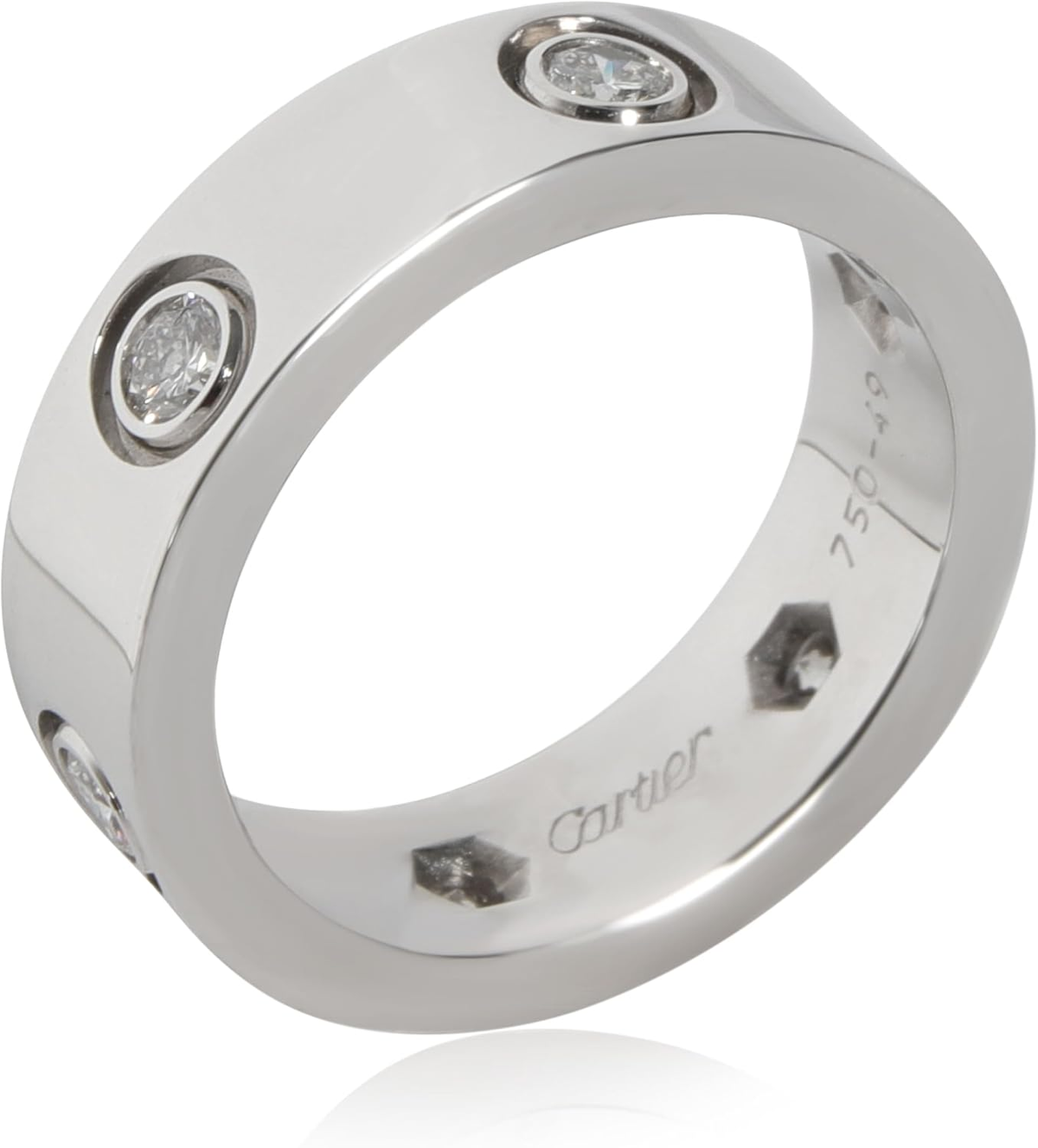 CARTIER - 8 DIAMOND LOVE RING