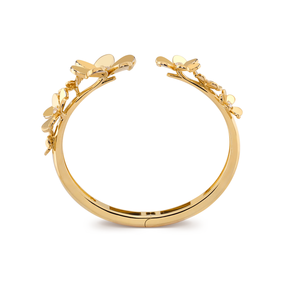 Frivole bracelet, 7 flowers, medium model