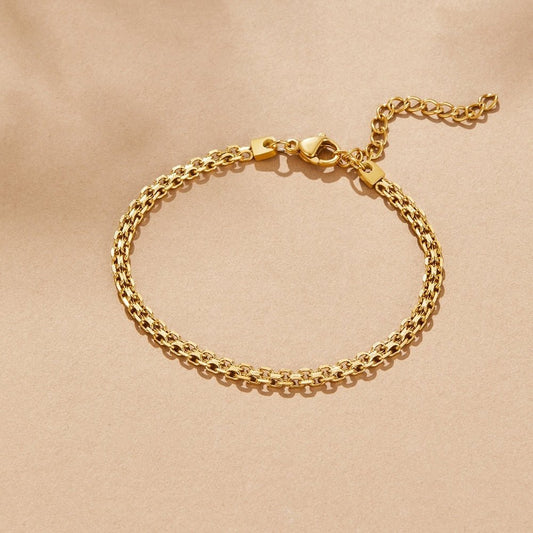 Capri Gold Chain Bracelet
