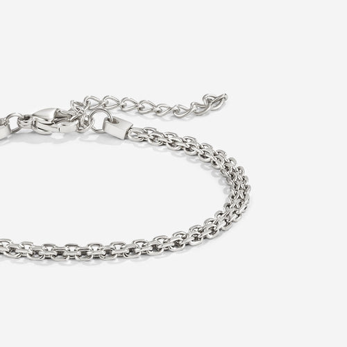 Capri Silver Chain Bracelet