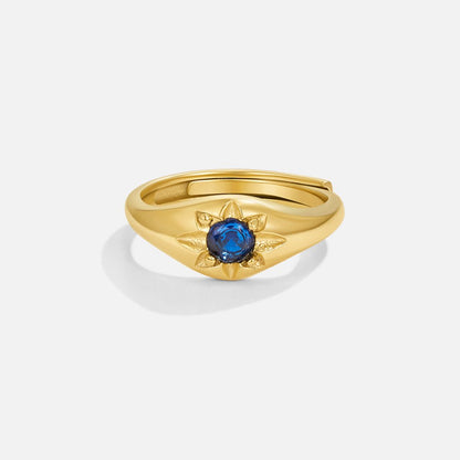 Celestial Blue Star Ring